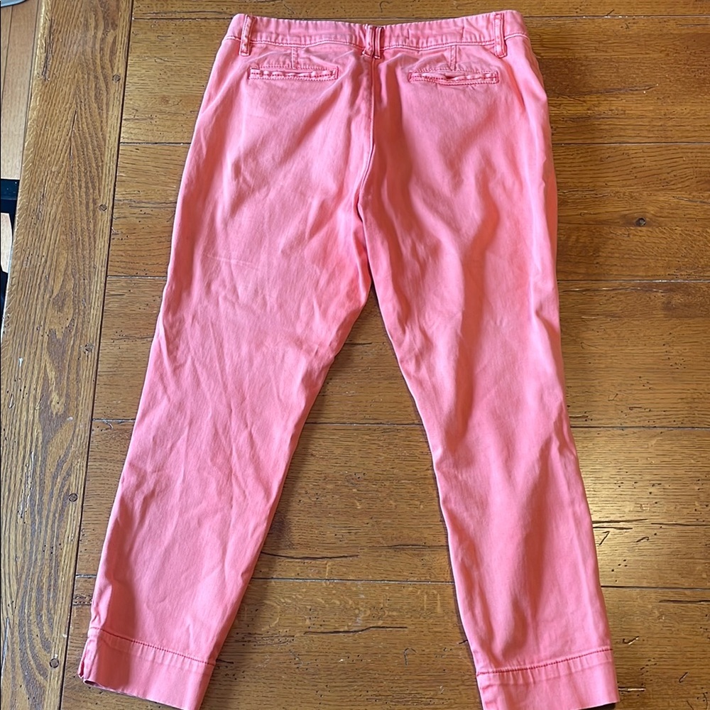 Pilcro and the letterpress Stet Size 28 Pink/Orange Pants - Picture 6 of 7